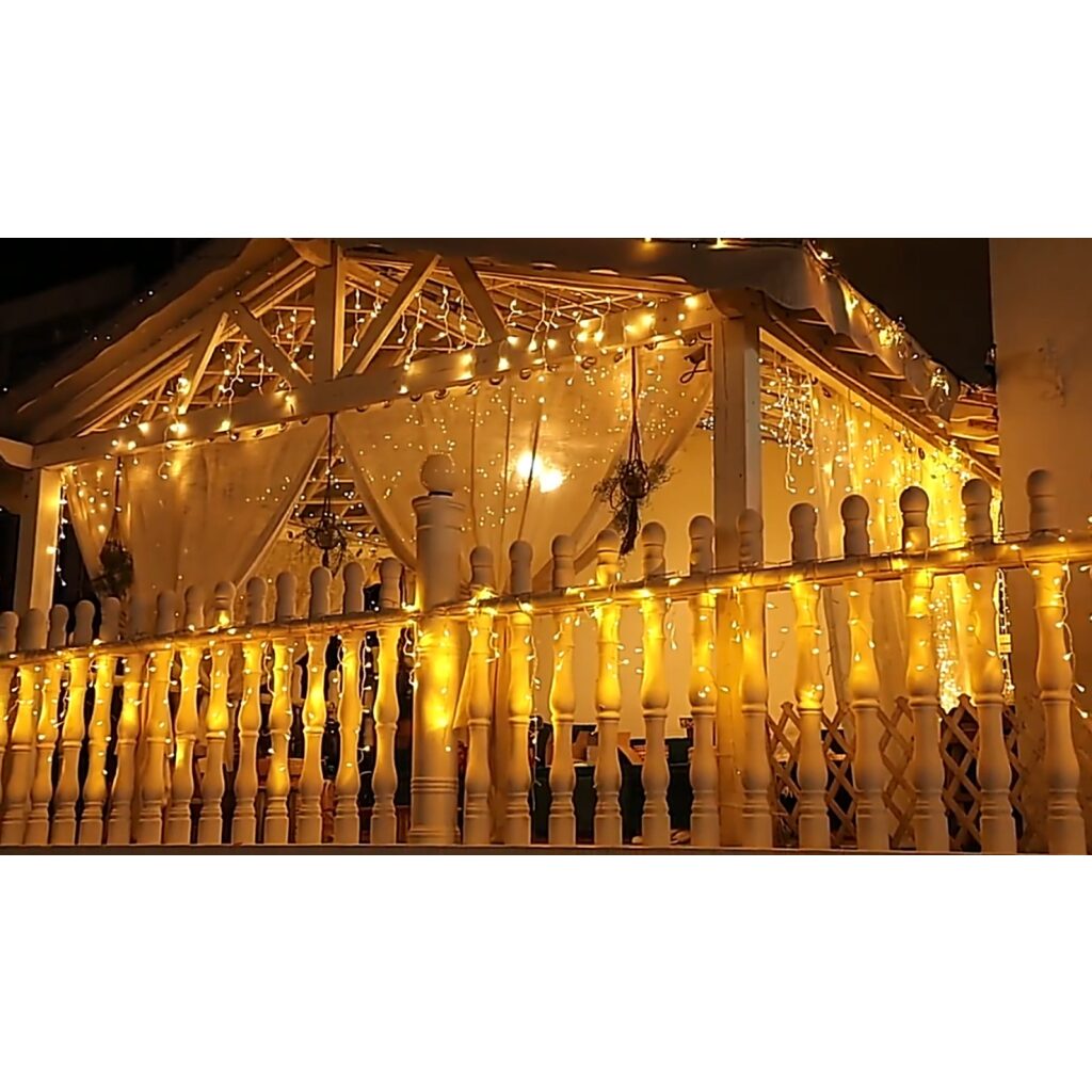 Pro Grade Matching LED Twinkle 5MM Icicle Light, Net Lights and Light