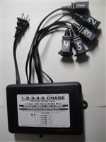 4 Channel 8 Function Chase Controller with Push Button